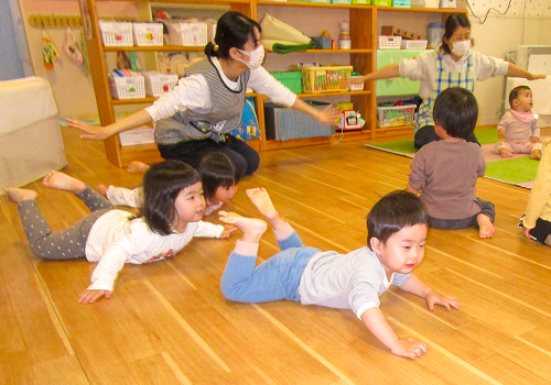 園の1日の写真