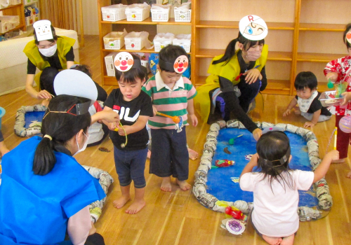 園の1日の写真